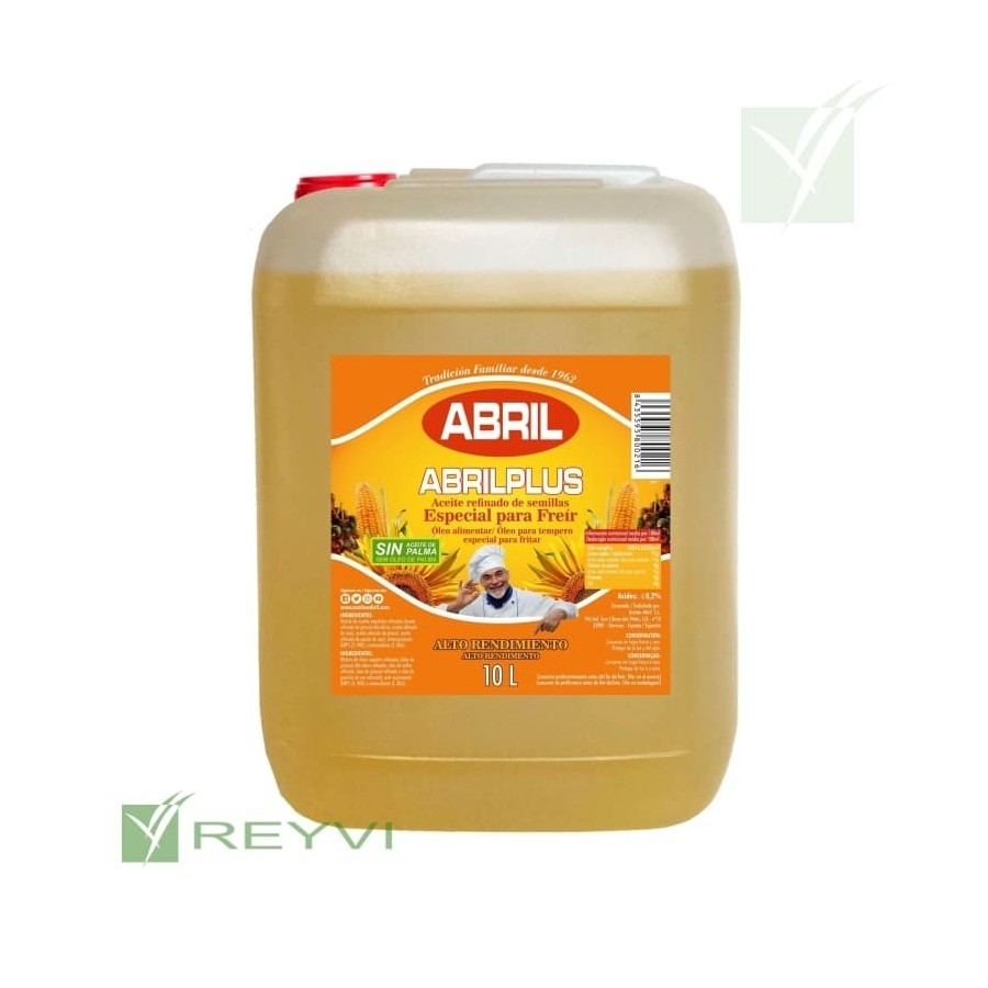 ABRILPLUS ACEITE FREIR GARRAFA 10 LITROS