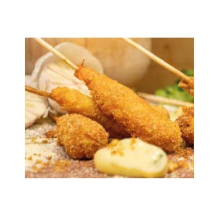 Crocante de langostino en panko