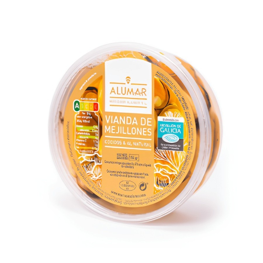 Vianda de mejillón grande en salmuera Rías Gallegas