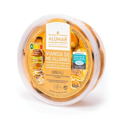 Vianda de mejillón grande en salmuera Rías Gallegas