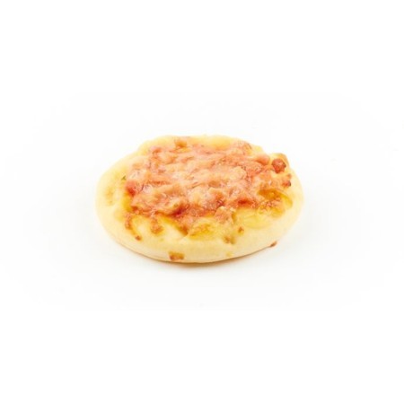 Mini Pizza de Jamón - Masa Fina al Horno de Piedra | Ideal para Catering