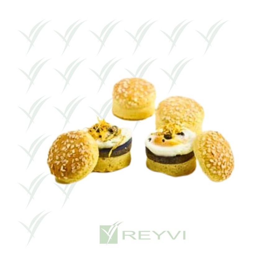 Mini burger bun con sésamo 13 g – 162 uds ultracongelado