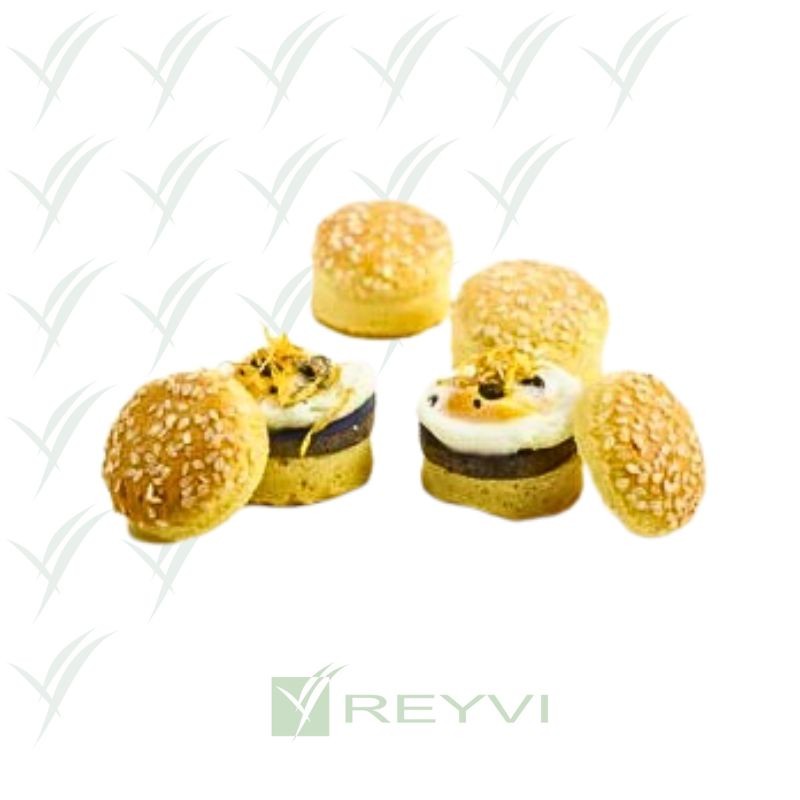 Mini burger bun con sésamo 13 g – 162 uds ultracongelado