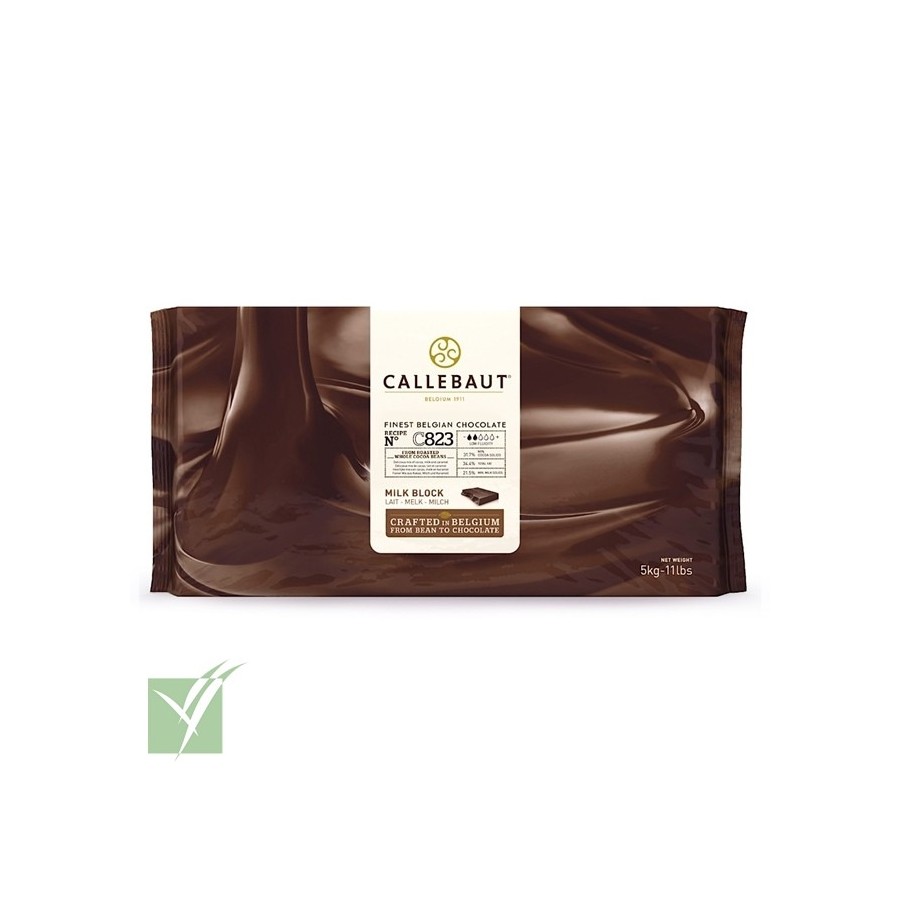 CHOCO LECHE 823 BLOQUE 5 KG (C/5)