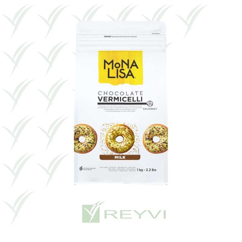 FIDEO LECHE CALLEBAUT BOLSA 1 KG (C/6)