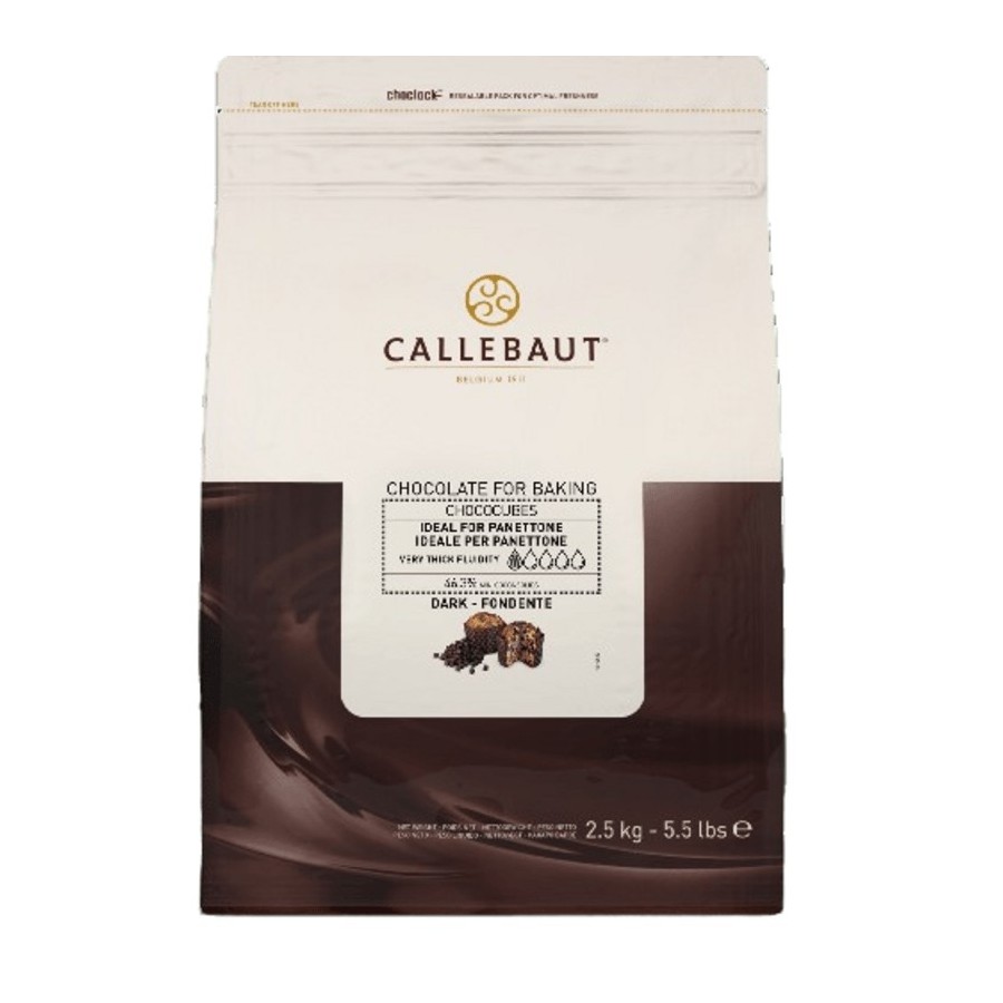 Chococubes Callebaut - gotas de chocolate para hornear