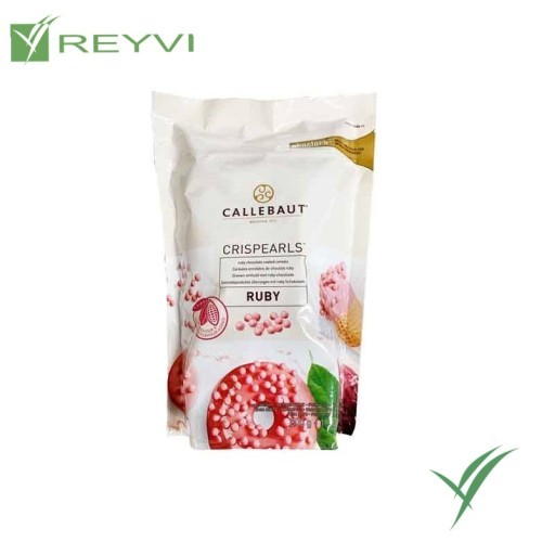 CRISPEARLS RUBY PQTE 800 GR CALLEBAUT (C/4)