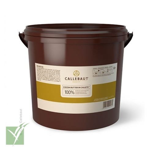 Manteca de cacao Callebaut 100 % pura | Gotas para fluidez y aerografía