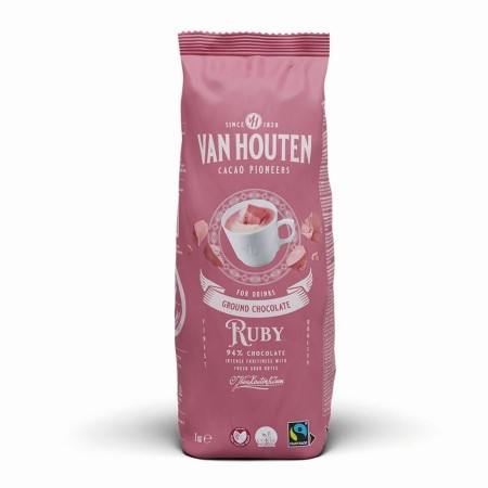 VAN HOUTEN BEBIDA CHOCO RUBY B/1 KG C/10  UD