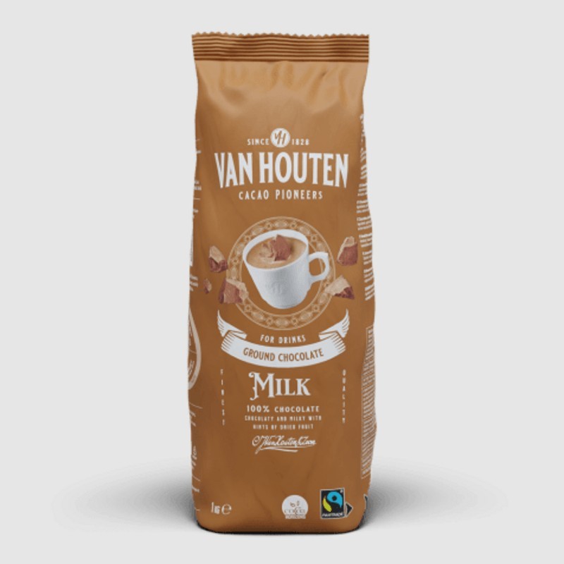 VAN HOUTEN BEBIDA CHOCO LECHE B/1 KG C/10  UD