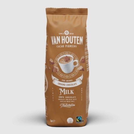 VAN HOUTEN BEBIDA CHOCO LECHE B/1 KG C/10  UD