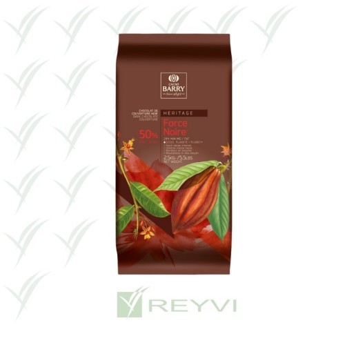 B/5 KG CHOCO FORCE NOIR 50% BARRY(C/4)