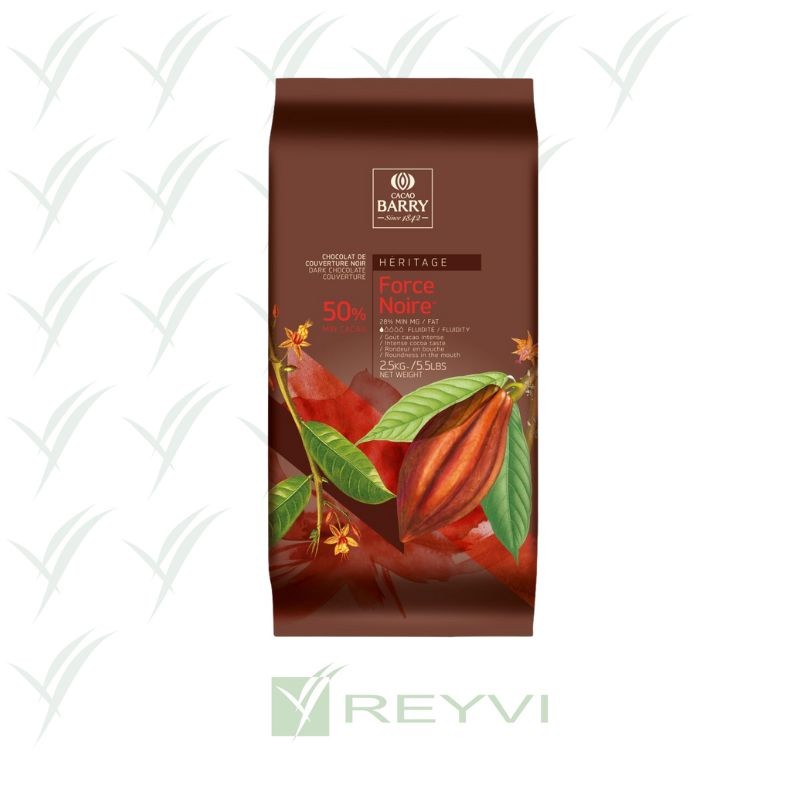 B/5 KG CHOCO FORCE NOIR 50% BARRY(C/4)