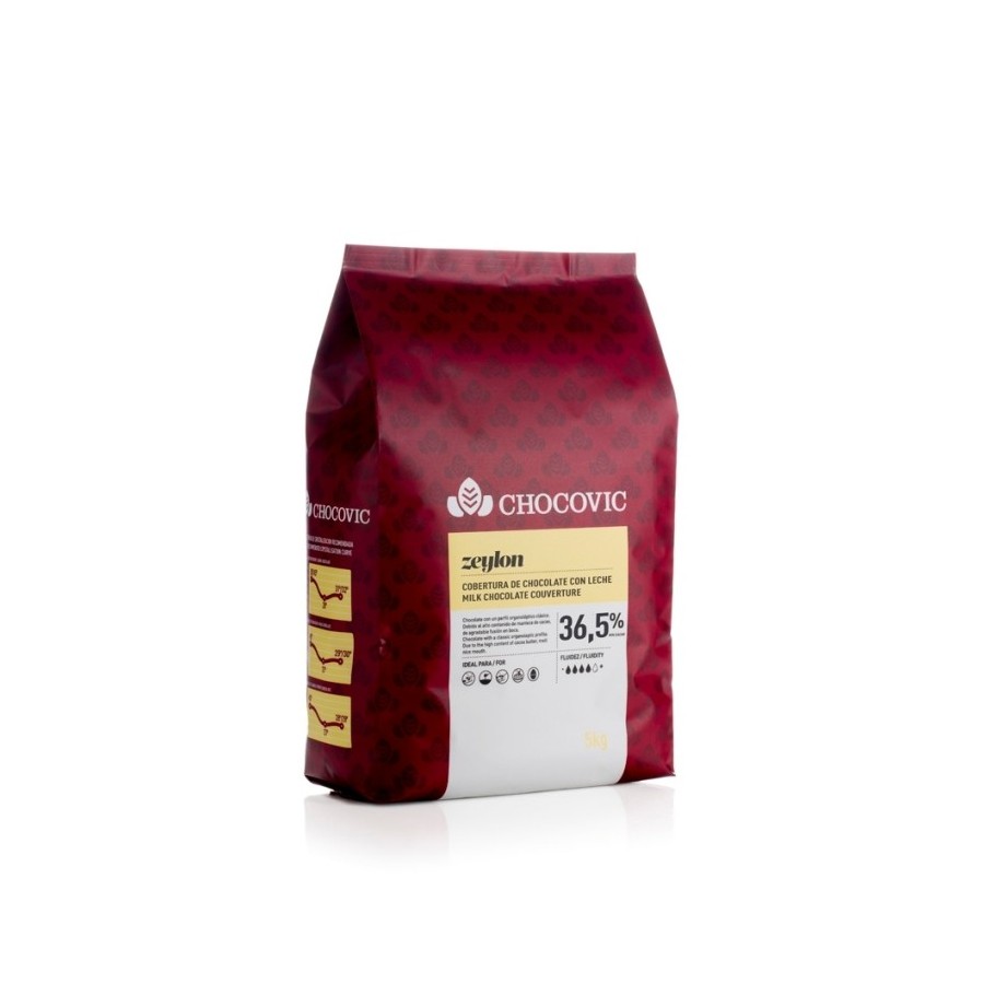 COBERTURA LECHE ZEYLON BOLSA 5 KG (C/2)