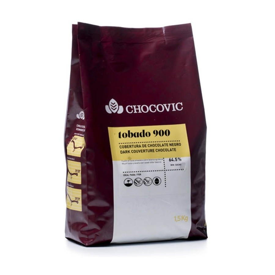 BOLSA 1,5 KG CHOCOLATE TOBADO (C/6)