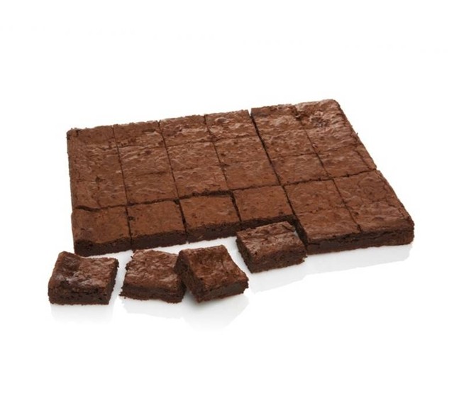 Plancha de brownies 2,5 kg / 30 porciones

