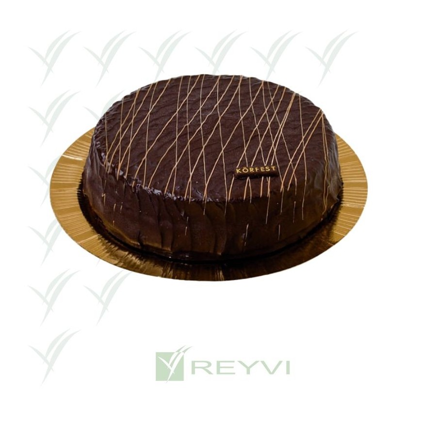 Tarta Sacher Körfest 875 g con glaseado brillante y mermelada

