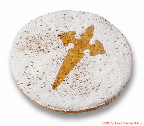Tarta de almendra Santiago por Körfest - 600 g

