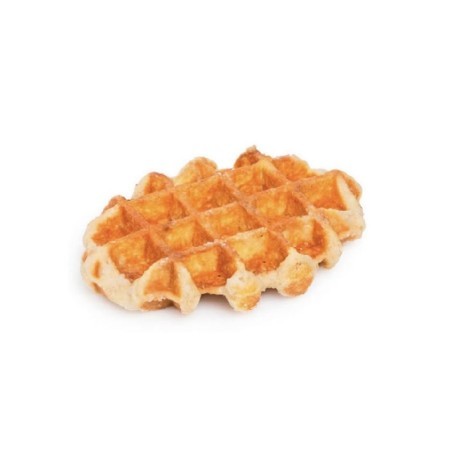 Gofre belga de 90 g para hostelería en caja de 30 unidades