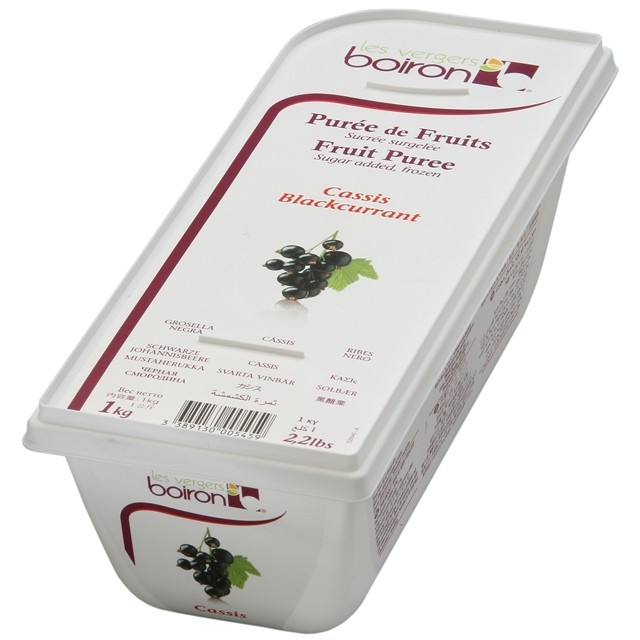 PURE GROSELLA NEGRA(CASSIS) B/1 KG (C/6)