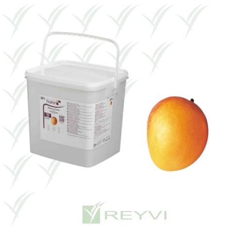 PURE DE MANGO 100% S/AZUCAR CUBO 10 KG