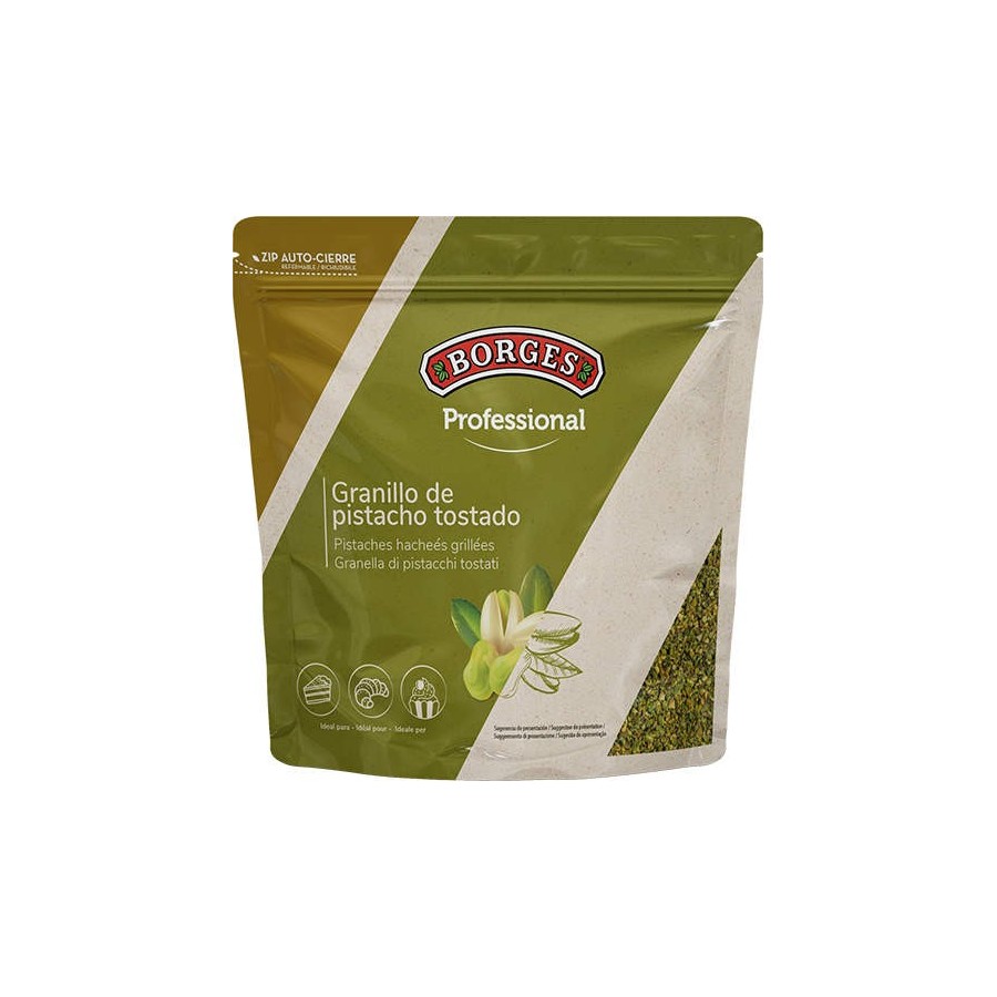 Granillo de pistacho tostado Borges | Bolsa 1 kg