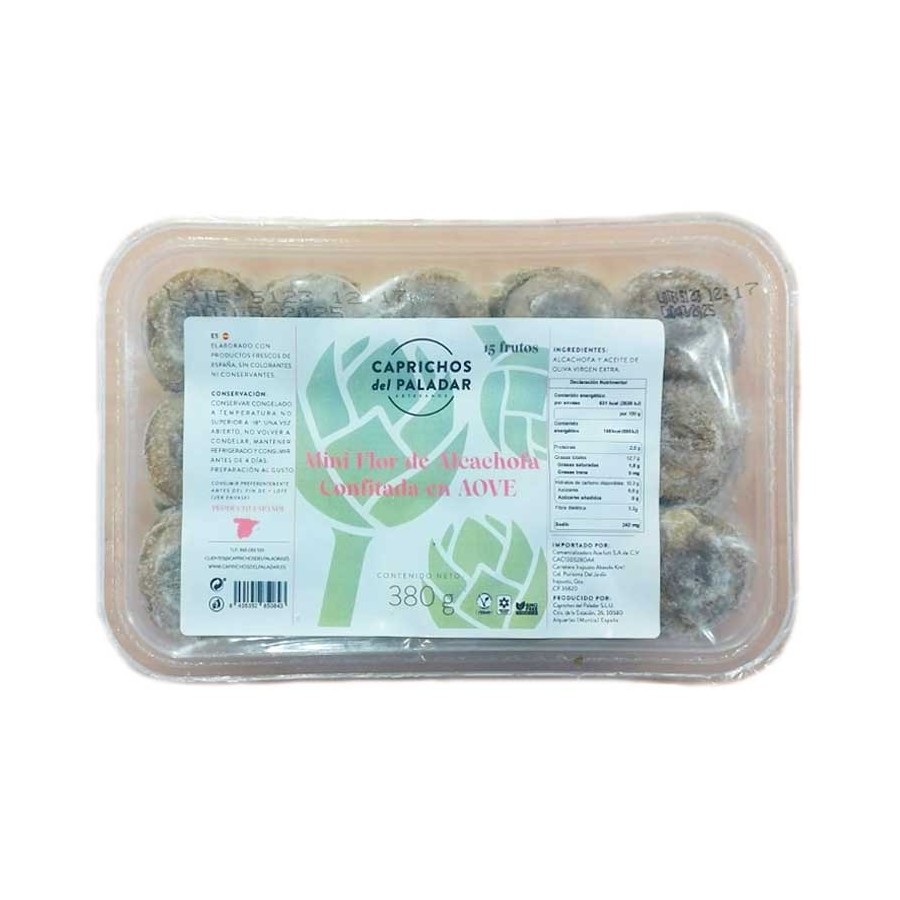 MINI FLOR ALCACHOFA EN AVOE 15 FRUTOS C/8x380 GR