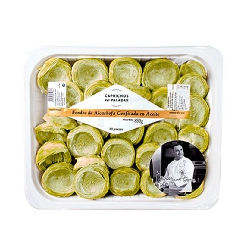 MINI FONDOS DE ALCACHOFA CONFITADO B400 C/8x300 GR