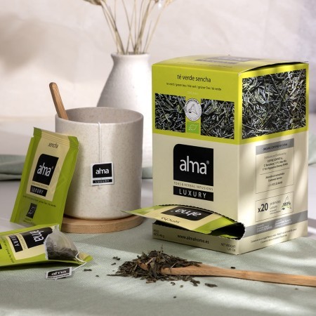 ALMA LUX TE VERDE SENCHA ECO C/20 UD