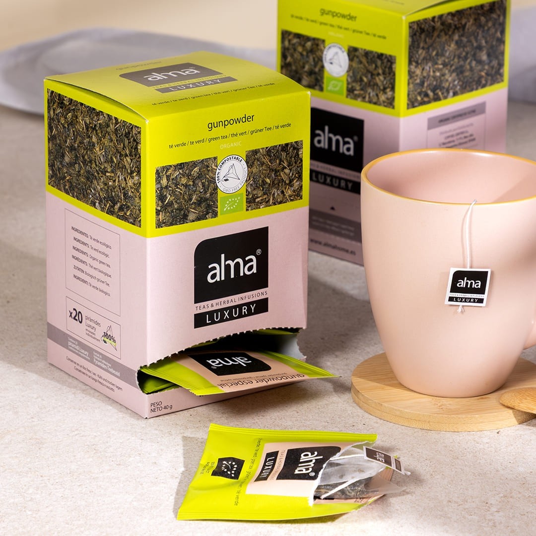 ALMA LUX TE VERDE GUNPOWDER ECO C/20 UD