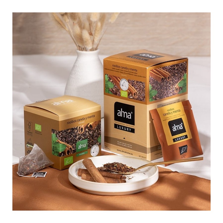 ALMA LUX ROOIBOS CANELA MENTA C/20 UD