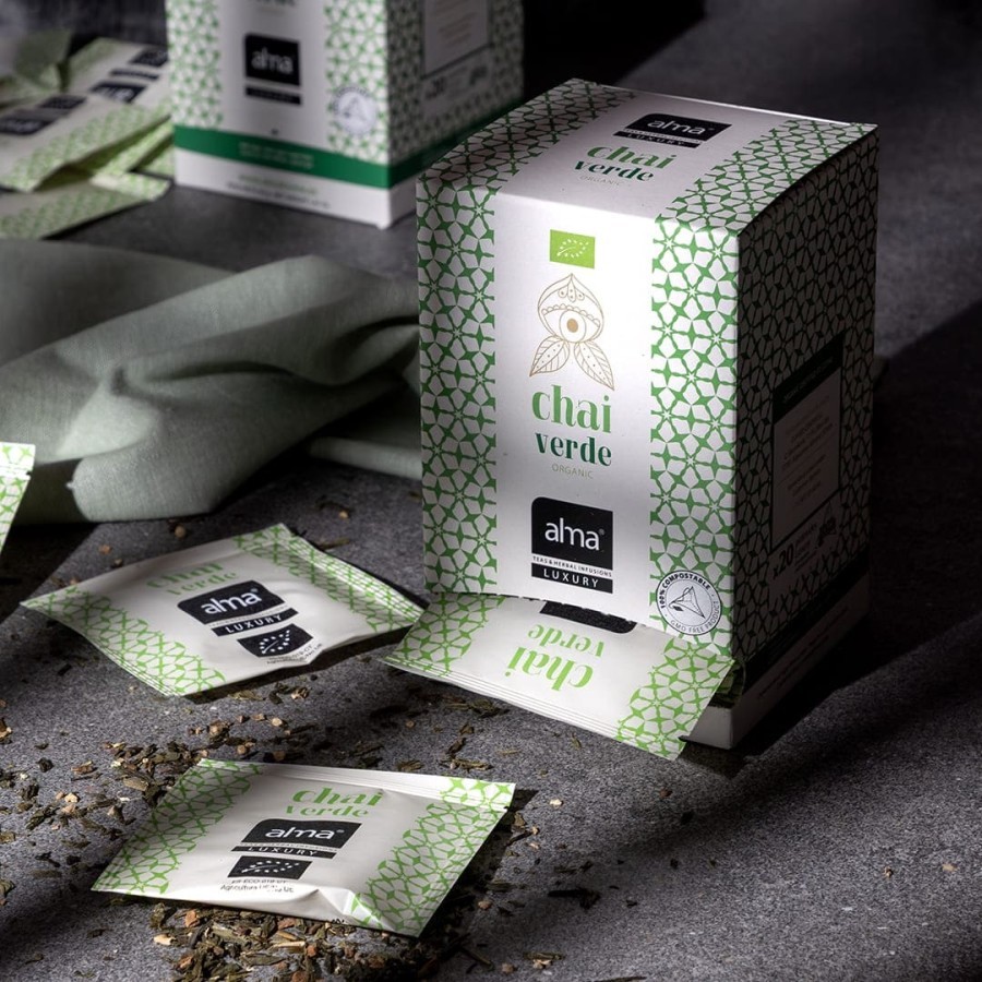 ALMA LUXURY TE VERDE CHAI C/20 UD