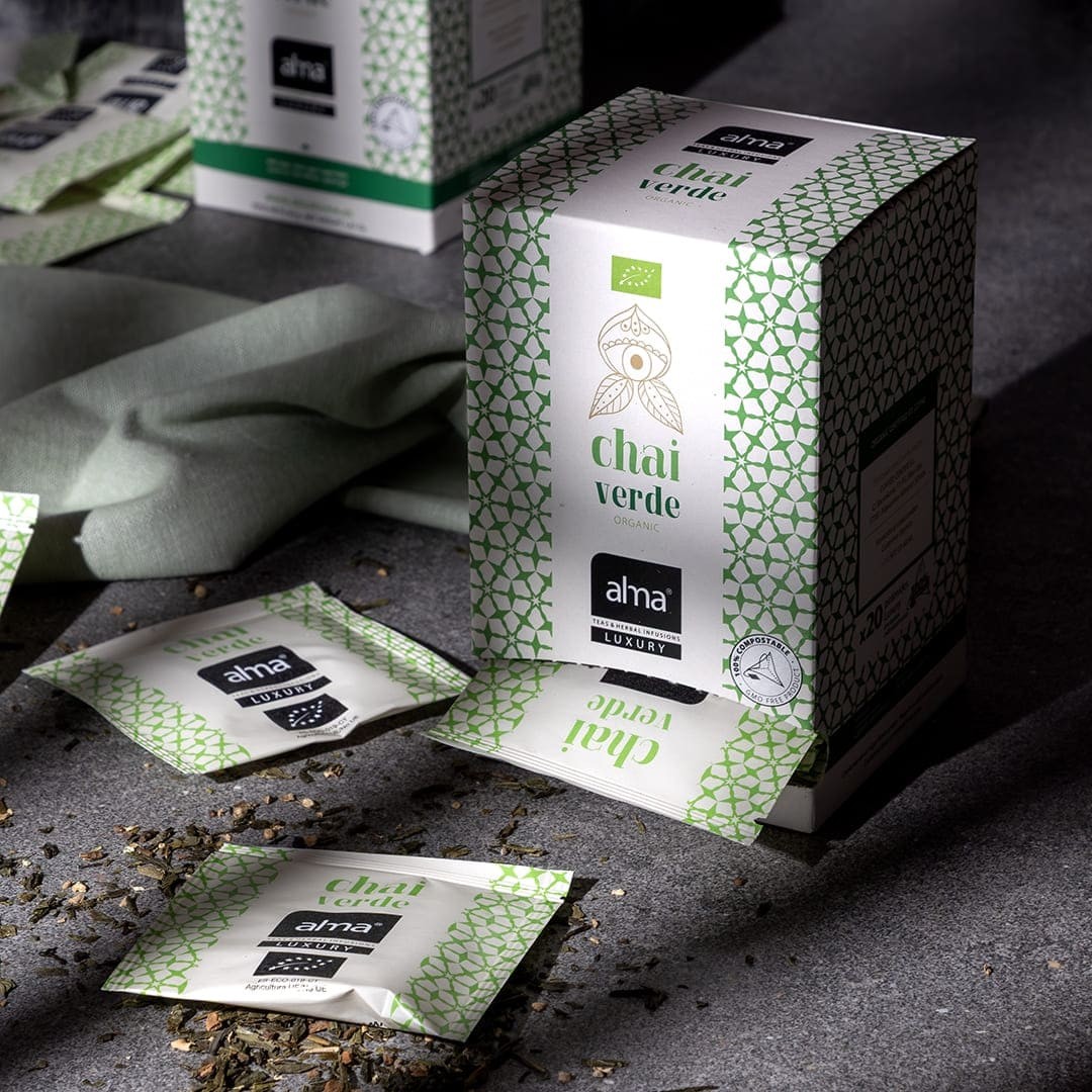 ALMA LUXURY TE VERDE CHAI C/20 UD