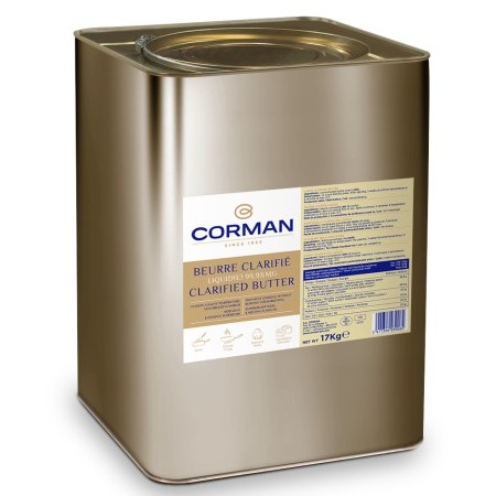 Mantequilla Líquida Clarificada Corman 99,9% M.G. | Sabor Intenso | Bajo Punto de Fusión | Mejora Conservación
