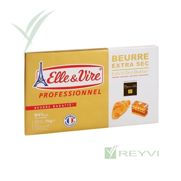 Mantequilla Profesional Elle Et Vire 84% M.G. | Especial hojaldres

