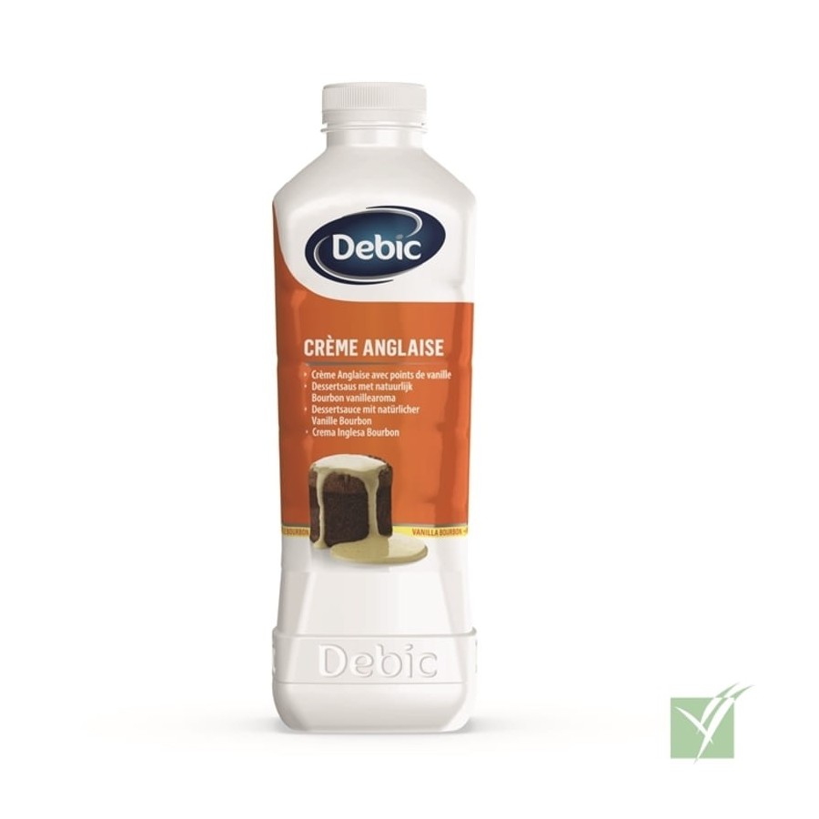 Crema Inglesa Bourbon Debic 1L: Sabor Clásico para Postres