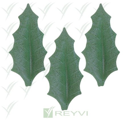 HOJA ACEBO VERDE OSCURO B/500 UD DEK