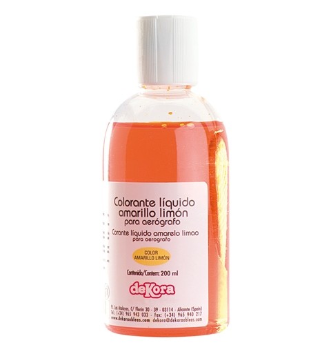 COLORANTE NARANJA 190 ML LIQUIDO DEK