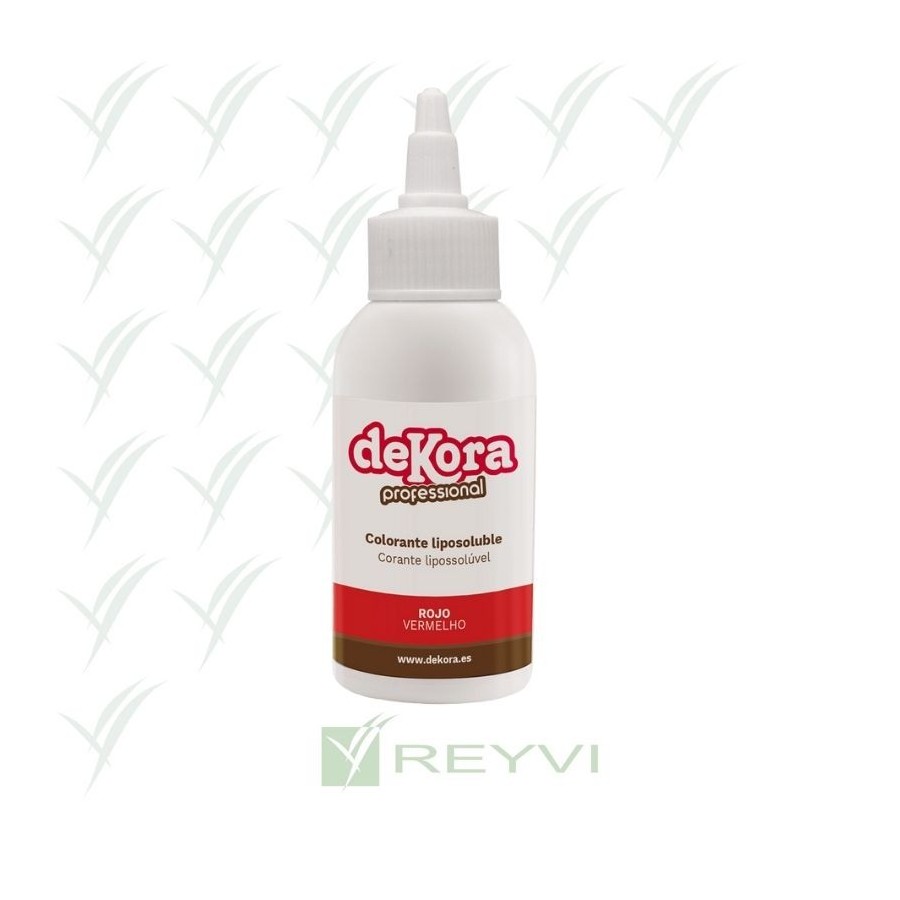 COLORANTE LIQUIDO LIPOSOLUBLE ROJO DEK