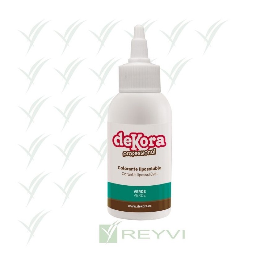 COLORANTE LIQUIDO LIPOSOLUBLE VERDE DEK