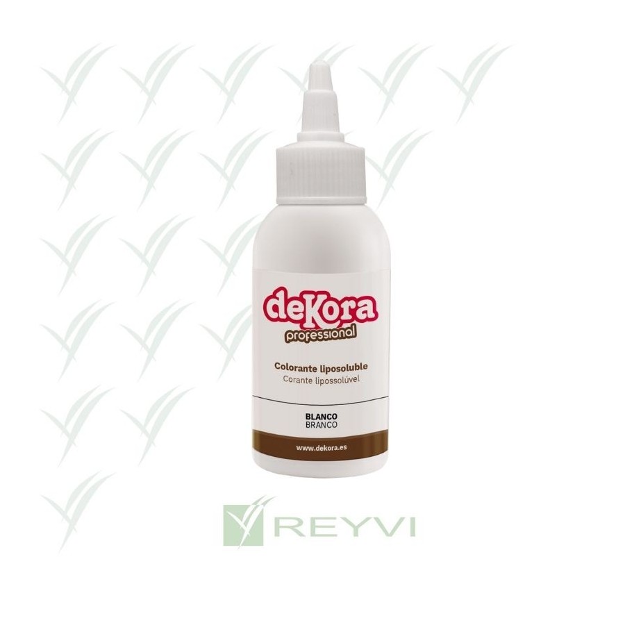 COLORANTE LIQUIDO LIPOSOLUBLE BLANCO DEK