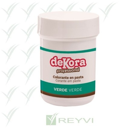 COLORANTE B/30 GR VERDE (EN PASTA) DEK