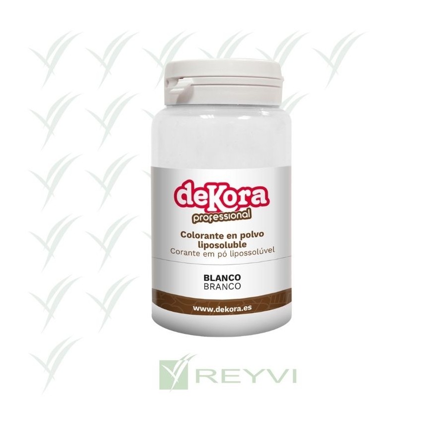 COLOR LIPOSOLUBLE POLVO BLANCO B/25 GR
