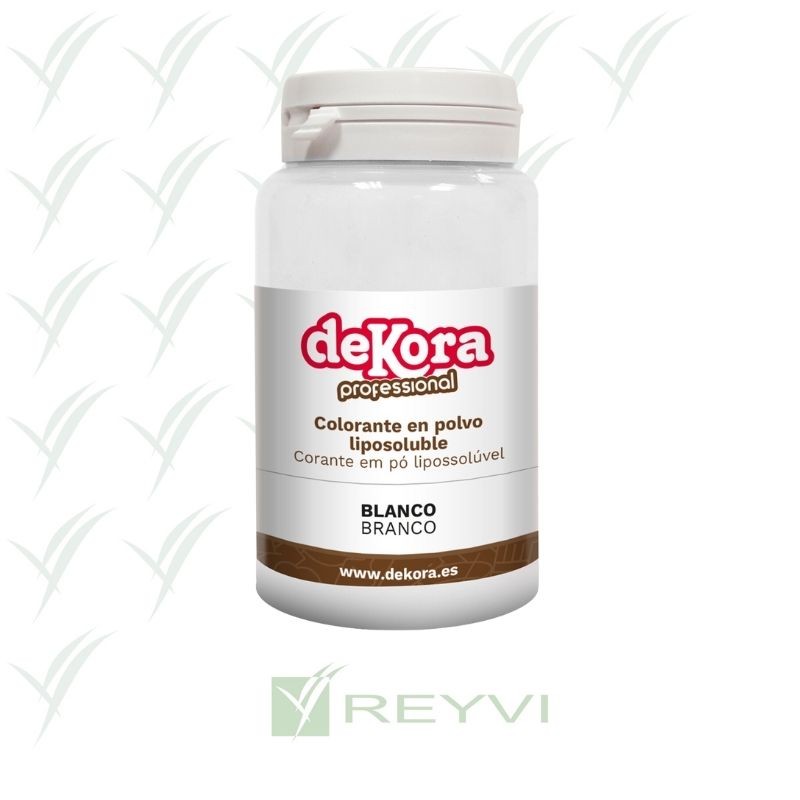 COLOR LIPOSOLUBLE POLVO BLANCO B/25 GR