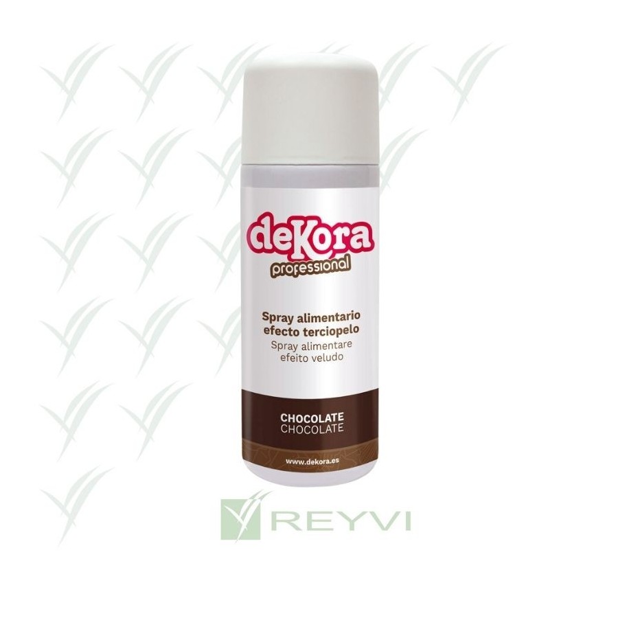 SPRAY MARRON EFECTO TERCIOPELO B/400 ML DEK