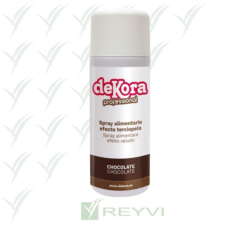 SPRAY MARRON EFECTO TERCIOPELO B/400 ML DEK