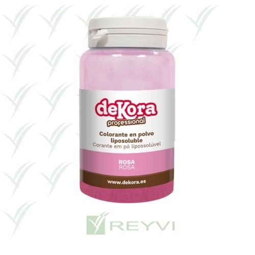 COLORANTE POLVO LIPOSOLUBLE ROSA 25GR