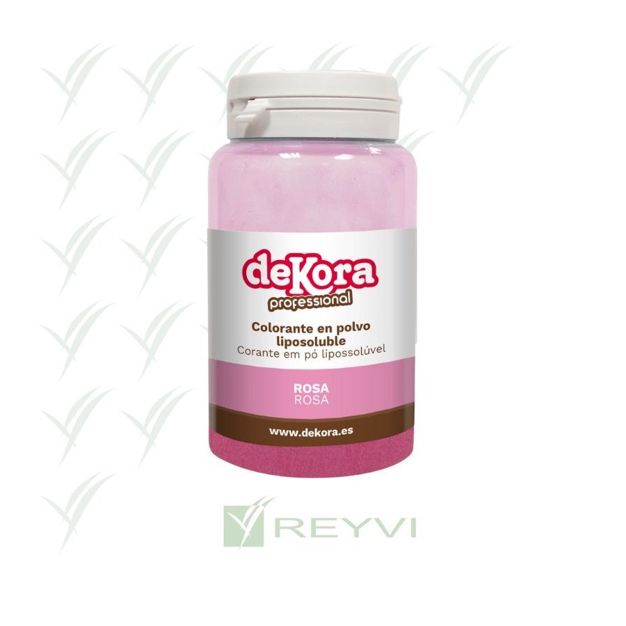COLORANTE POLVO LIPOSOLUBLE ROSA 25GR