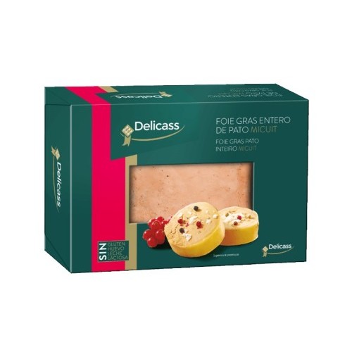 FOIE GRAS ENTIER DE PATO "MI CUIT" B/ +- 325 GR