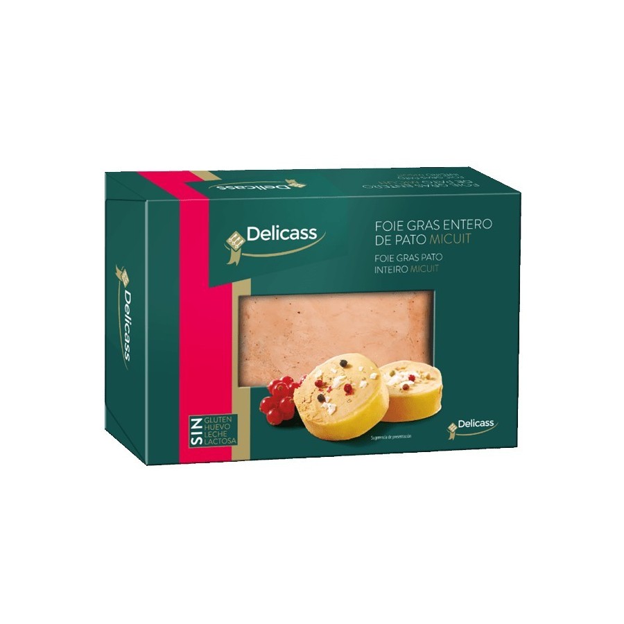 FOIE GRAS ENTIER DE PATO "MI CUIT" B/ +- 325 GR